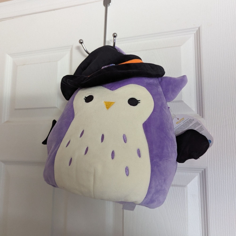 Squishmallow Holly Halloween Owl Bag
